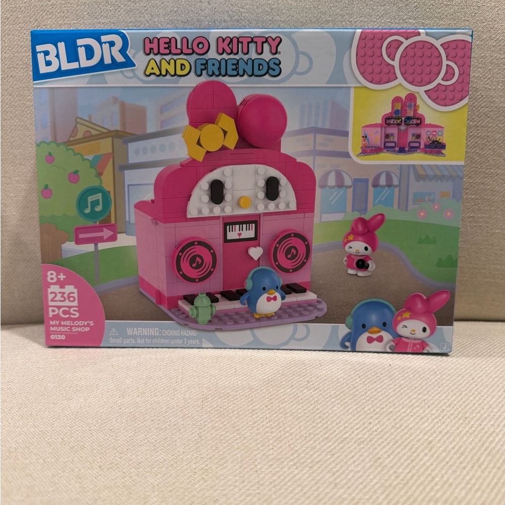 Hello Kitty and Friends Pink Building Set